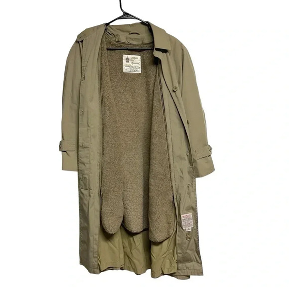 London Fog Vintage Beige Trench Coat - Picture 2 of 7